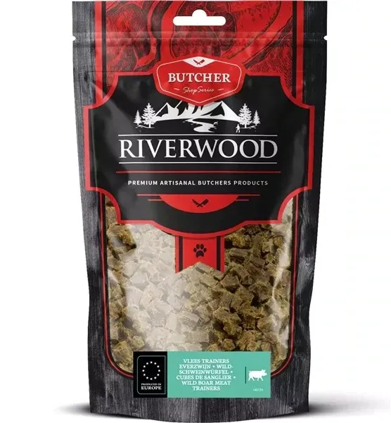 RIVERWOOD Vlees trainer WILD ZWIJN 150gr. Art. Nr. 00853