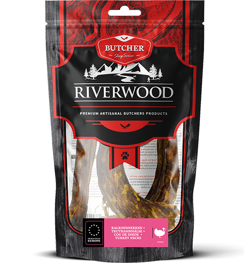 RIVERWOOD Kalkoennekken 200gr. Art. Nr. 00888