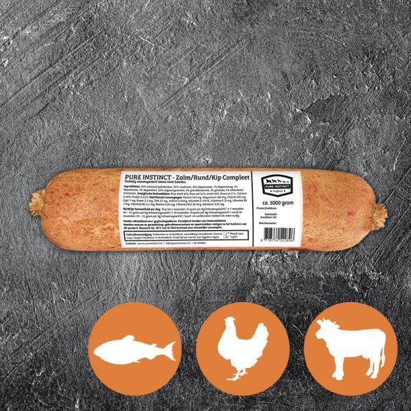Pure Instinct Zalm/Rund/Kip Compleet Art. Nr. 00425