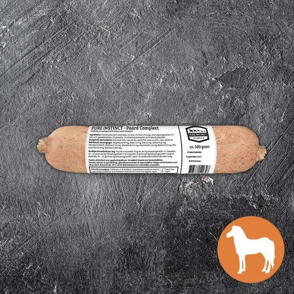 Pure Instinct Gekookt Paard Compleet 500 gr Art. Nr. 00434
