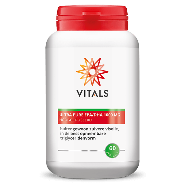 Vitals ultra pure epa/dha 1000 MG 60 softgels Art. Nr. 00238
