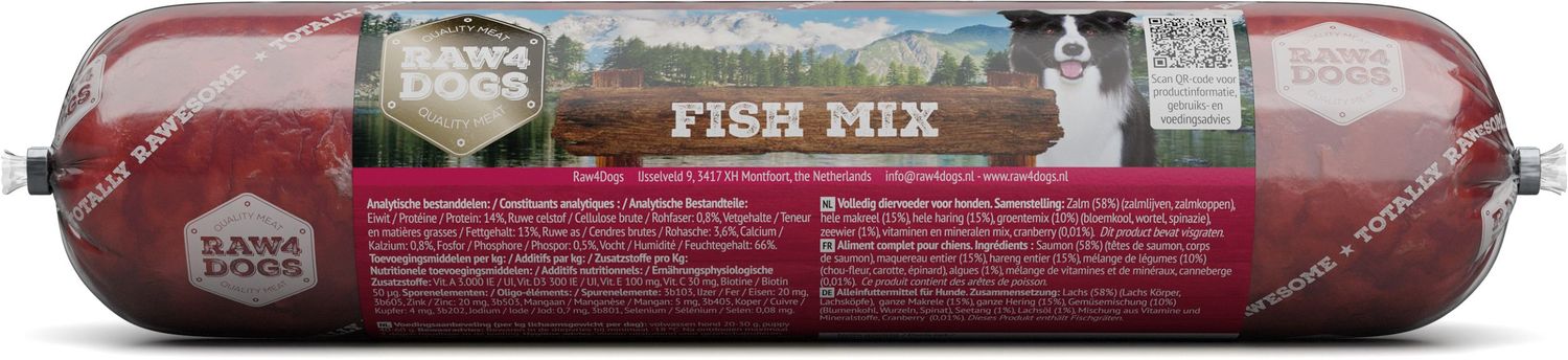 RAW4DOGS Fish Mix Art. Nr. 00991