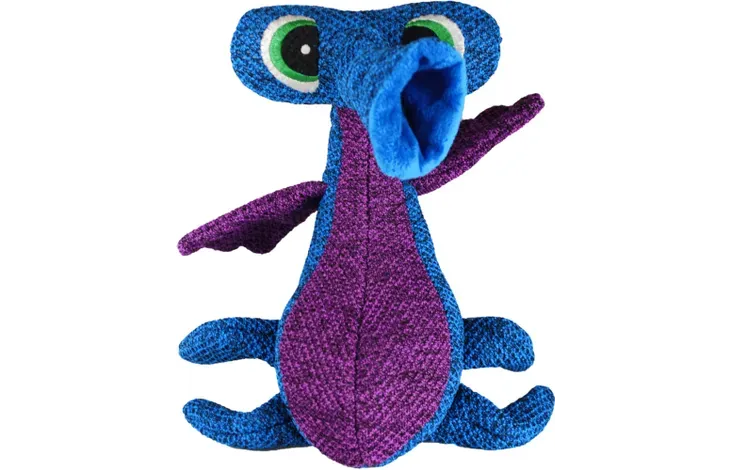 KONG® speelgoed woozles alien blauw &amp; paars Art. Nr. 00440