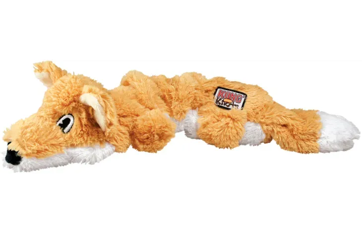 KONG® speelgoed knots scrunch wasbeer met touw Art. Nr. 00797