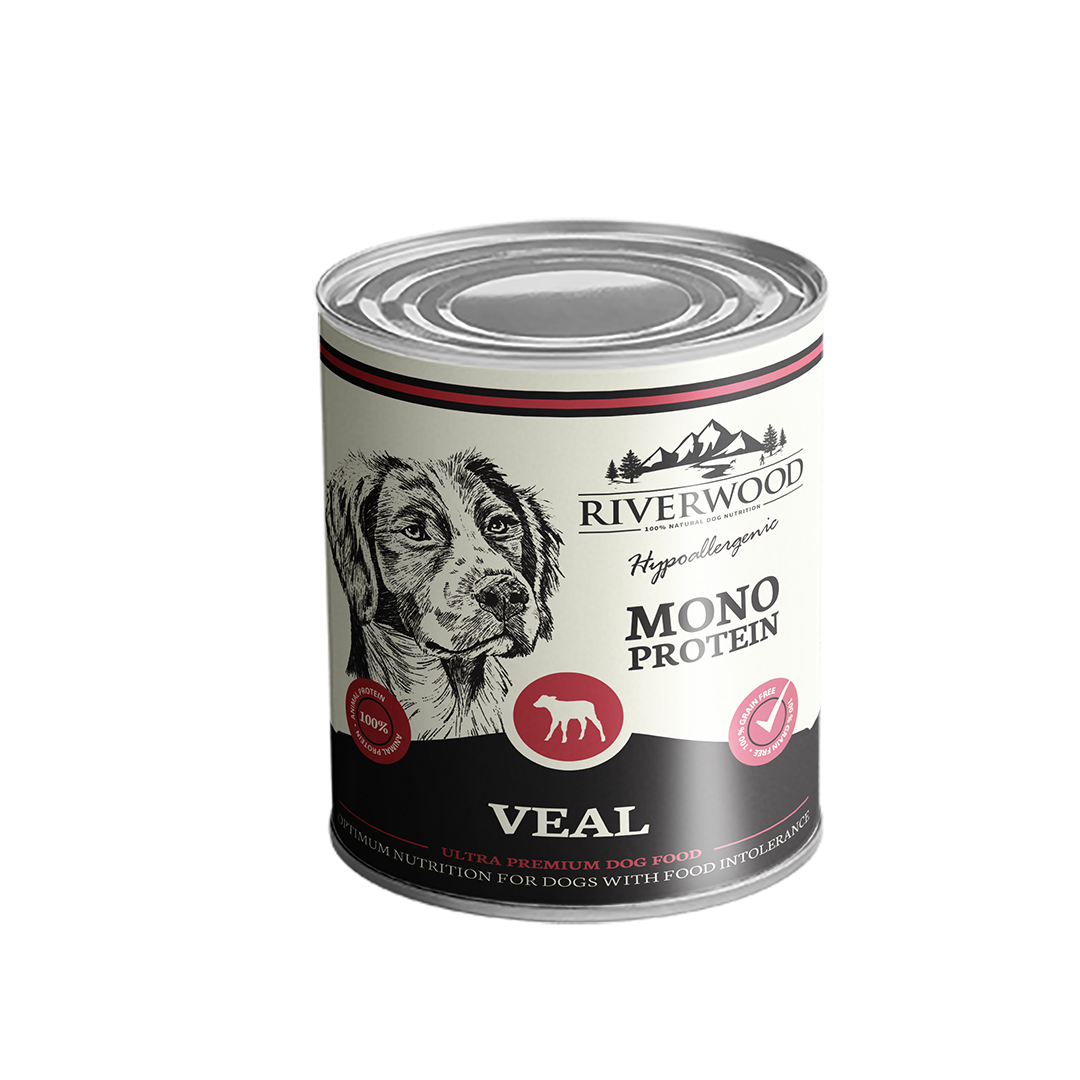 Riverwood Kalf mono proteïne 400 gram Art. Nr. 00245