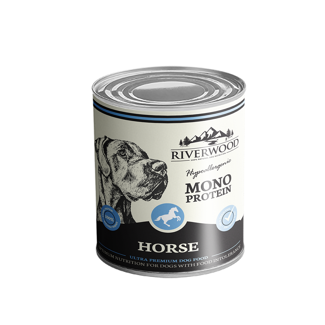 Riverwood Paard mono proteïne 400 gram Art. Nr. 01047
