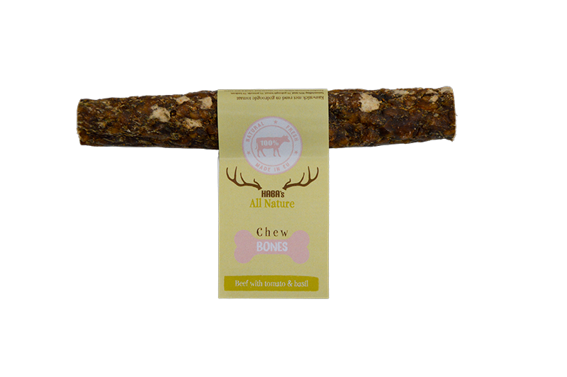 HAB Chewboneb kauwstick Gedroogde tomaat met rund Art. Nr. 01030