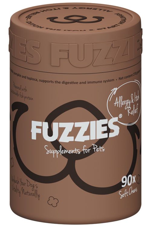 Fuzzies Allergy &amp; Itch Relief 90 stuks - 270 gram  Art. Nr. 00946