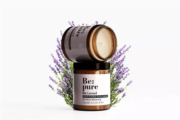 BE: Loved candle - pure 150ml Art. Nr. 00230