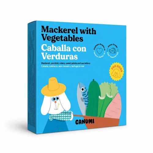 Canumi Makreel met groenten Art. Nr. 00832