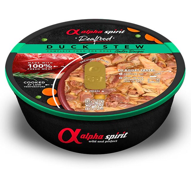 Alpha Spirit Dog Real Food Duck Art. Nr. 01171