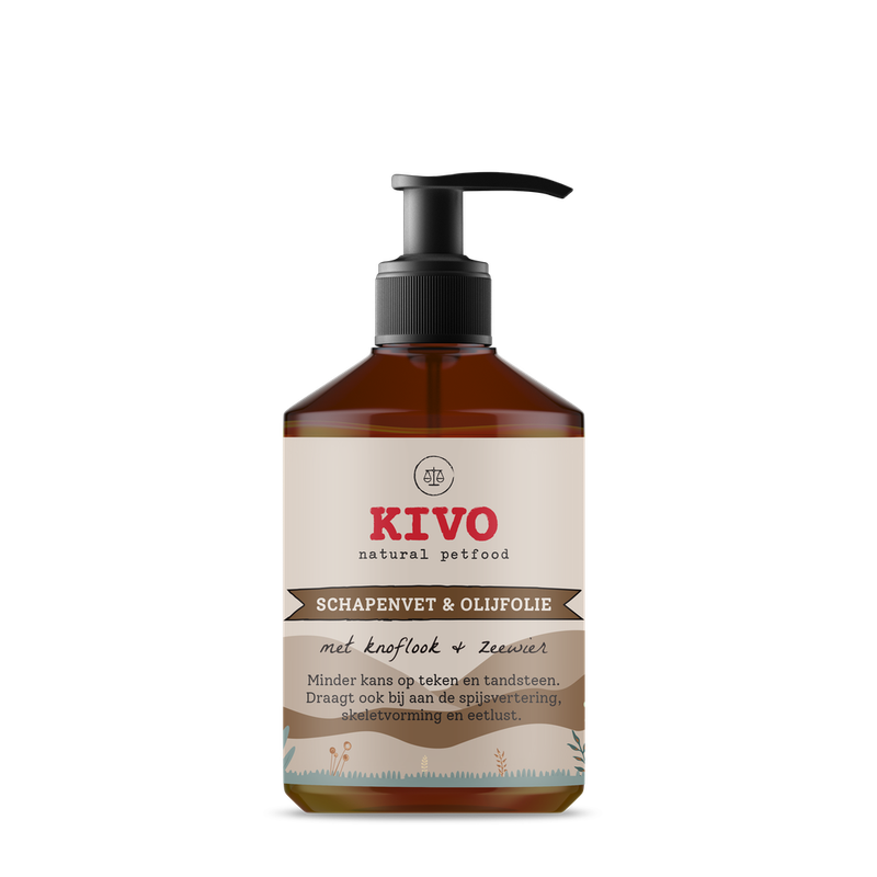 Kivo Schapenvet met Knoflook en Zeewier Art. Nr. 00812