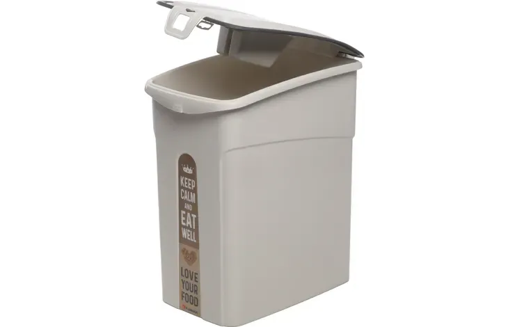 Voerton kolio rechthoekig beige 33L  Art. Nr. 00054