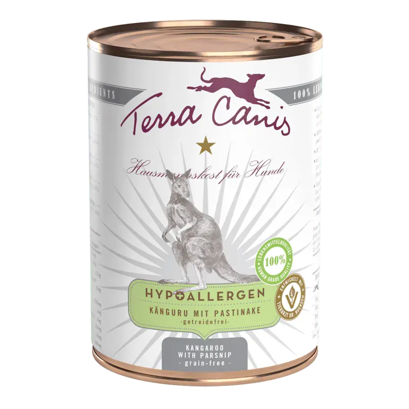 Terra Canis hypoallergeen kangoeroe met pastinaak art. Nr. 00730