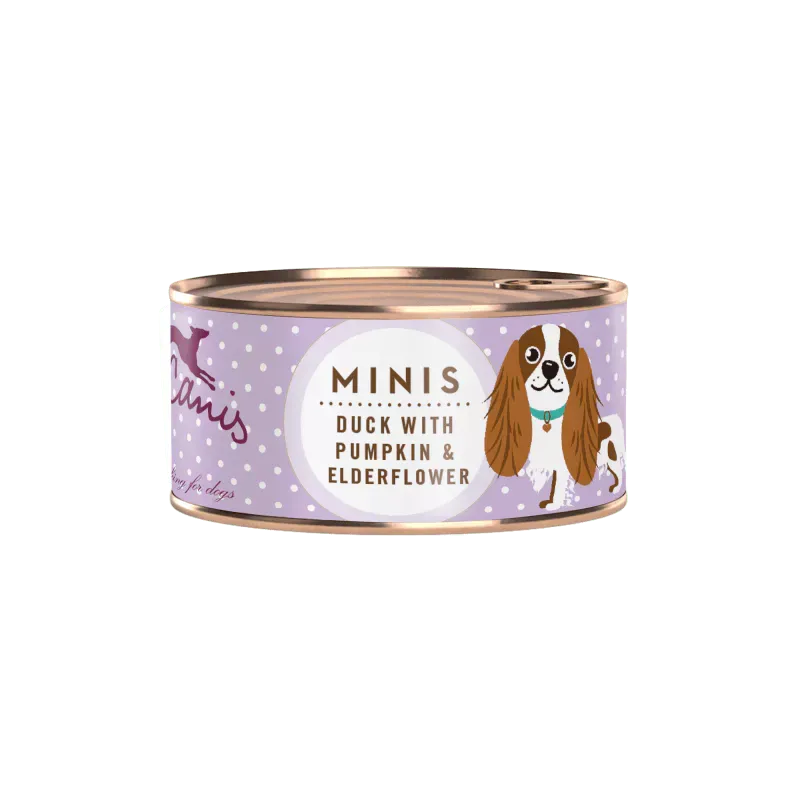 Terra Canis mini eend met pompoen en vlierbloesem Art. Nr. 00515
