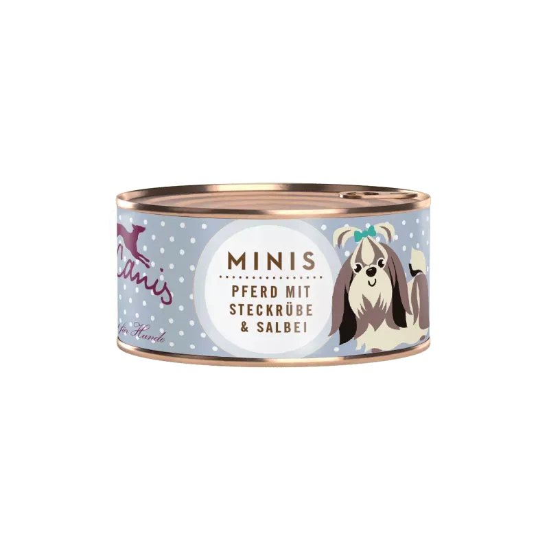 Terra Canis mini paard met raap en salie  Art. Nr. 00412