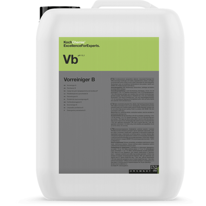 Vorreiniger B kvoðusápa 30L
