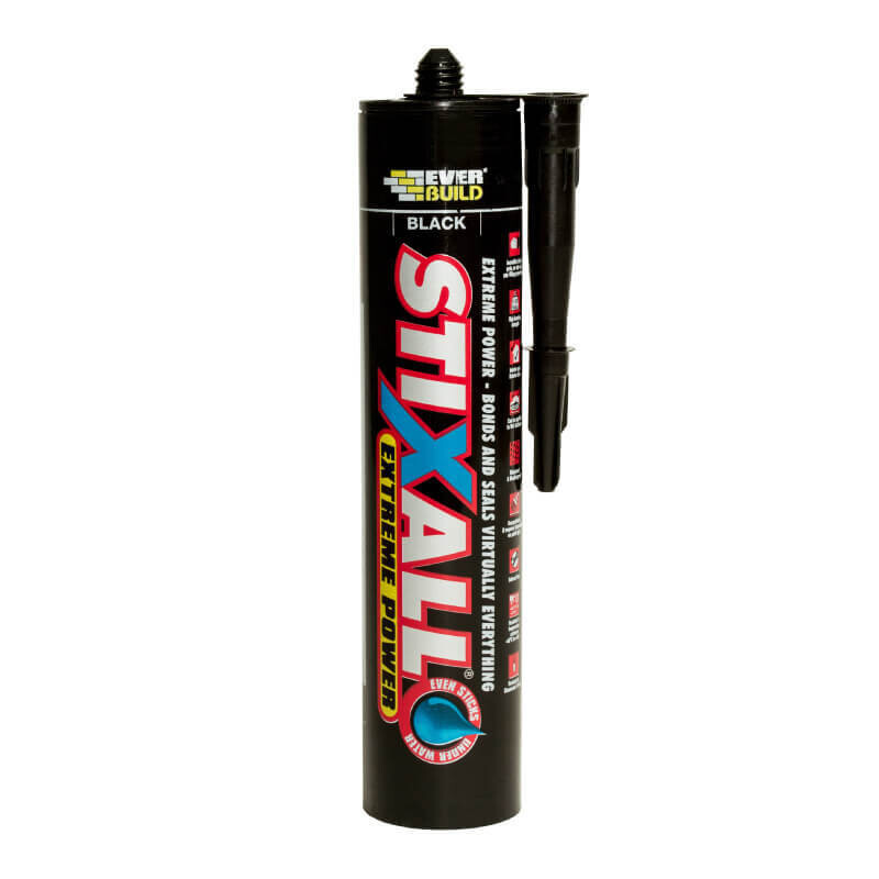 Stixall 300ml svart límkítti
