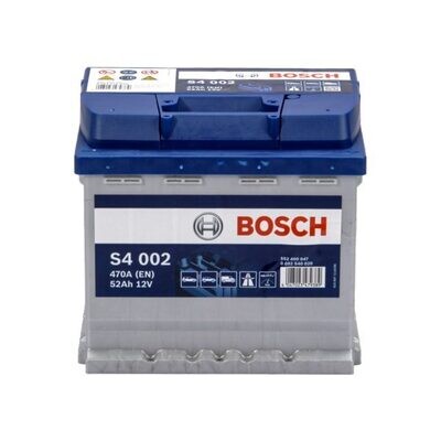 Bosch Rafgeymir 52Ah / 470A Blue