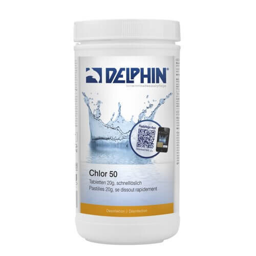 Delphin klór töflur 20gr 1Kg