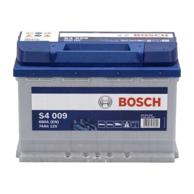 Bosch Rafgeymir 74Ah / 680A Blue