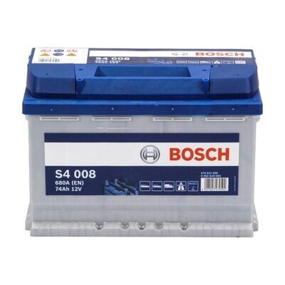 Bosch Rafgeymir 74Ah / 680A Blue