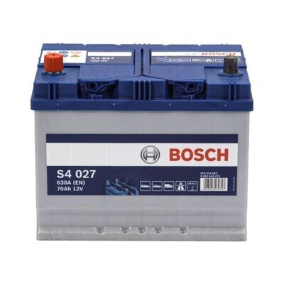 Bosch Rafgeymir 70Ah / 630A Blue