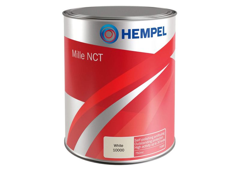 Mille NCT bátabotnmálning svört 0,75Ltr