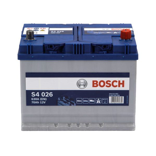 Bosch Rafgeymir 70Ah / 630A Blue Bosch Rafgeymir 70Ah / 630A Blue