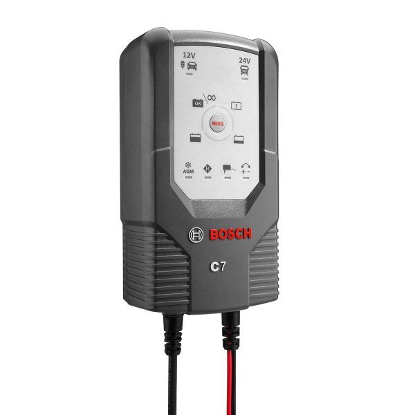 Bosch hleðslutæki og vaktari 12/24v Bosch hleðslutæki og vaktari 12/24v