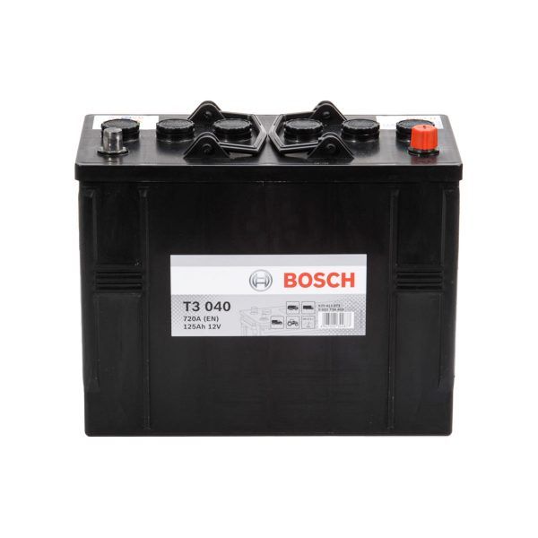 Bosch Rafgeymir 125Ah / 720A Black Bosch Rafgeymir 125Ah / 720A Black