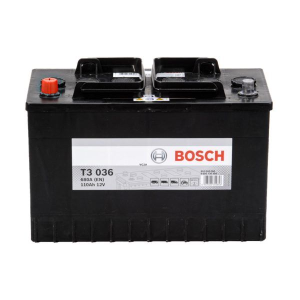 Bosch Rafgeymir 110Ah / 680A Black Bosch Rafgeymir 110Ah / 680A Black