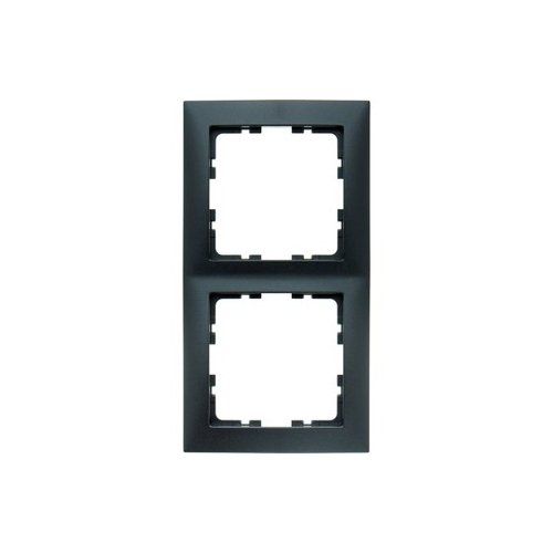 Berker Rammi 2f. S1 svart Berker Rammi 2f. S1 svart