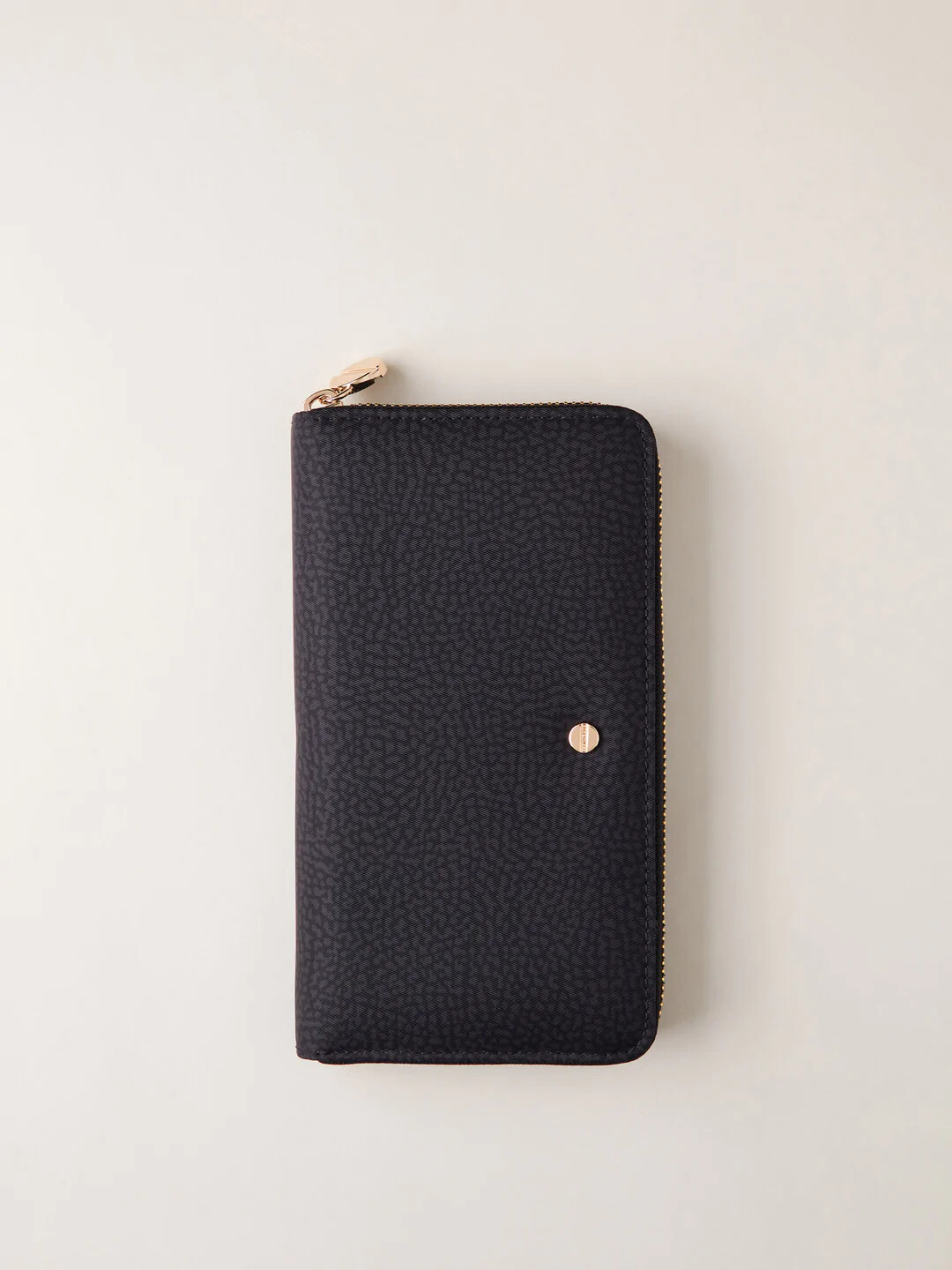 PORTAFOGLIO ZIP AROUND MEDIUM - DARK BLACK