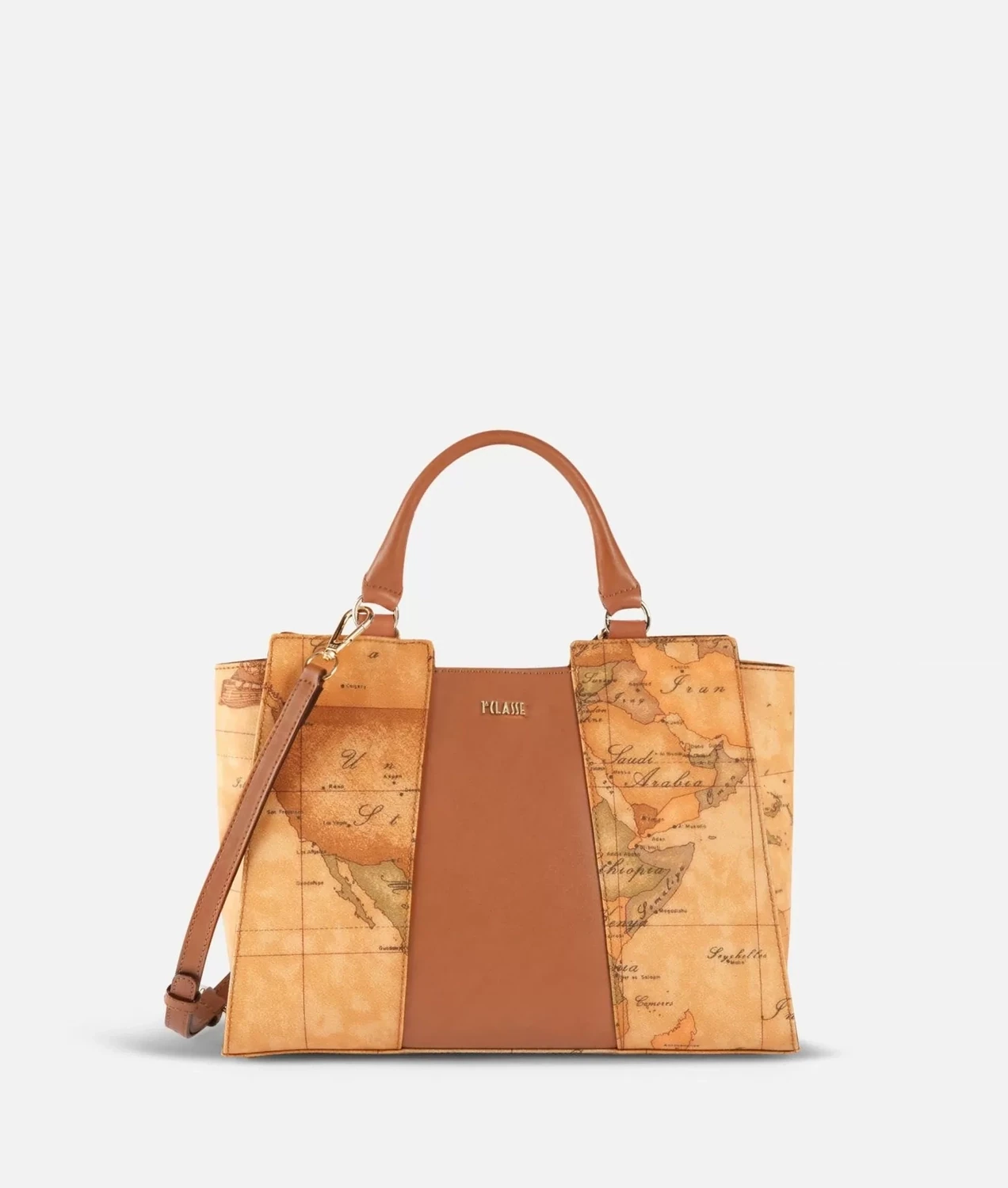 Geo Classic Borsa a mano piccola con inserto centrale