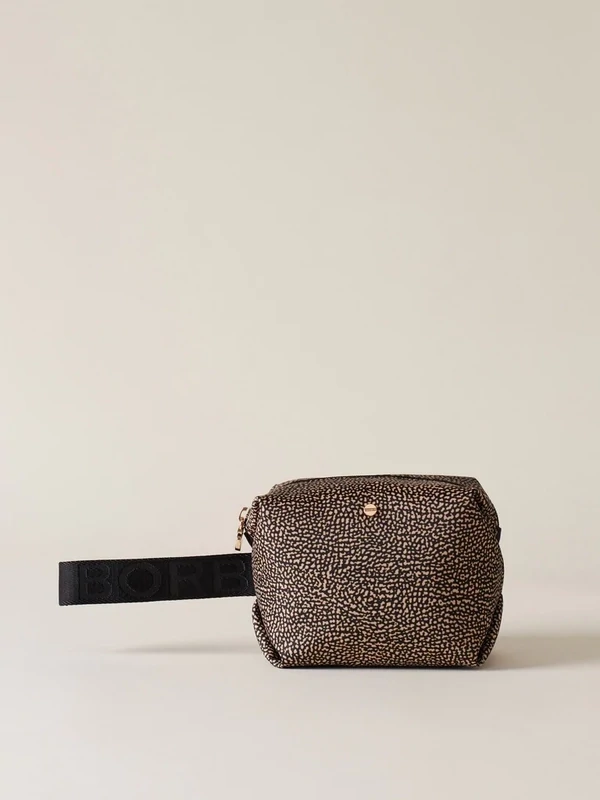 COSMETIC CASE SMALL - NATURAL BLACK