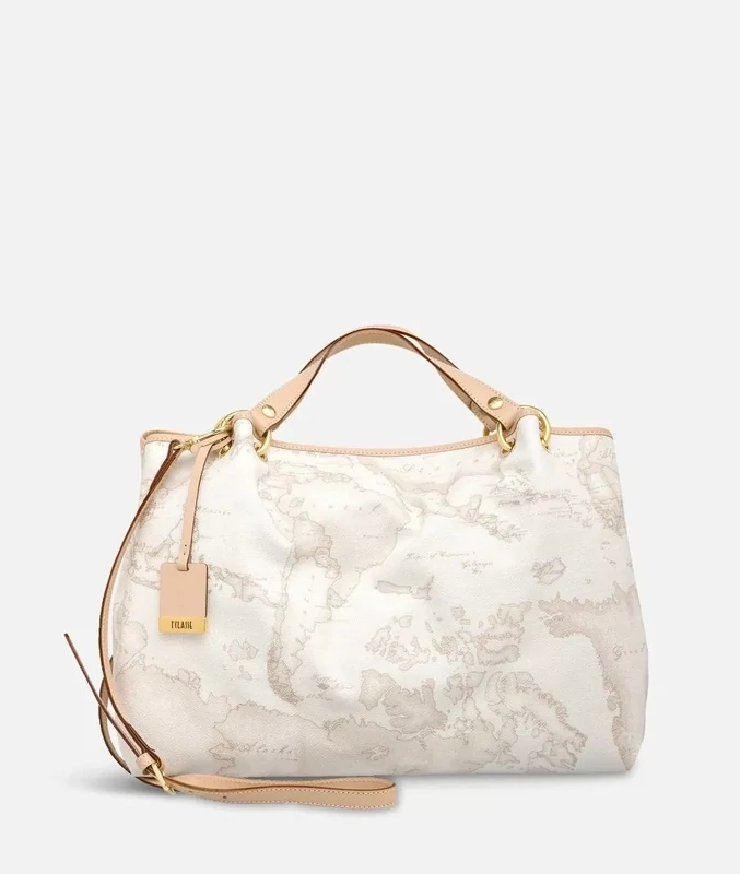BORSA GRANDE A MANO -GEO WHITE