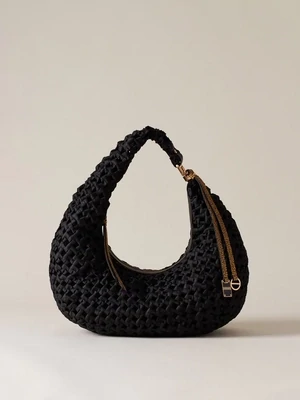 HOBO NIDO MEDIUM-BLACK/OP NATURAL