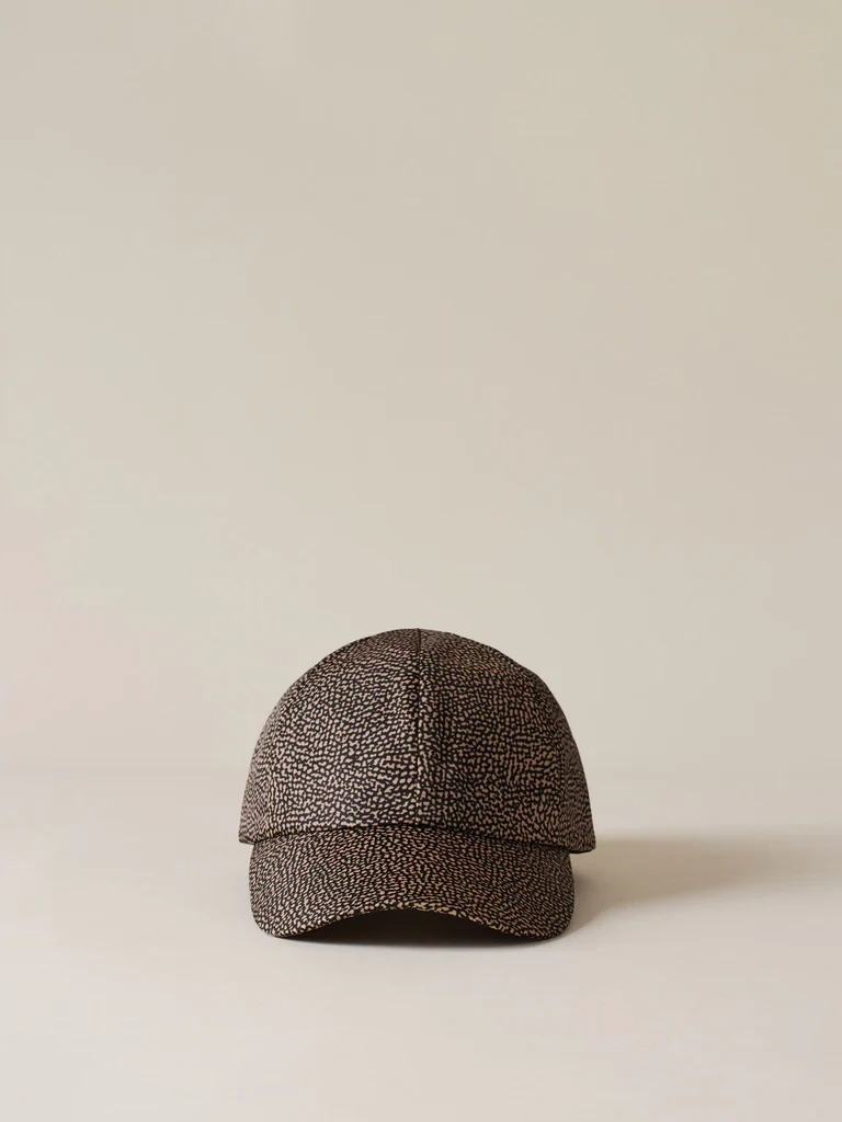 CAPPELLO BASEBALL DI TESSUTO OP- NATURAL/BLACK