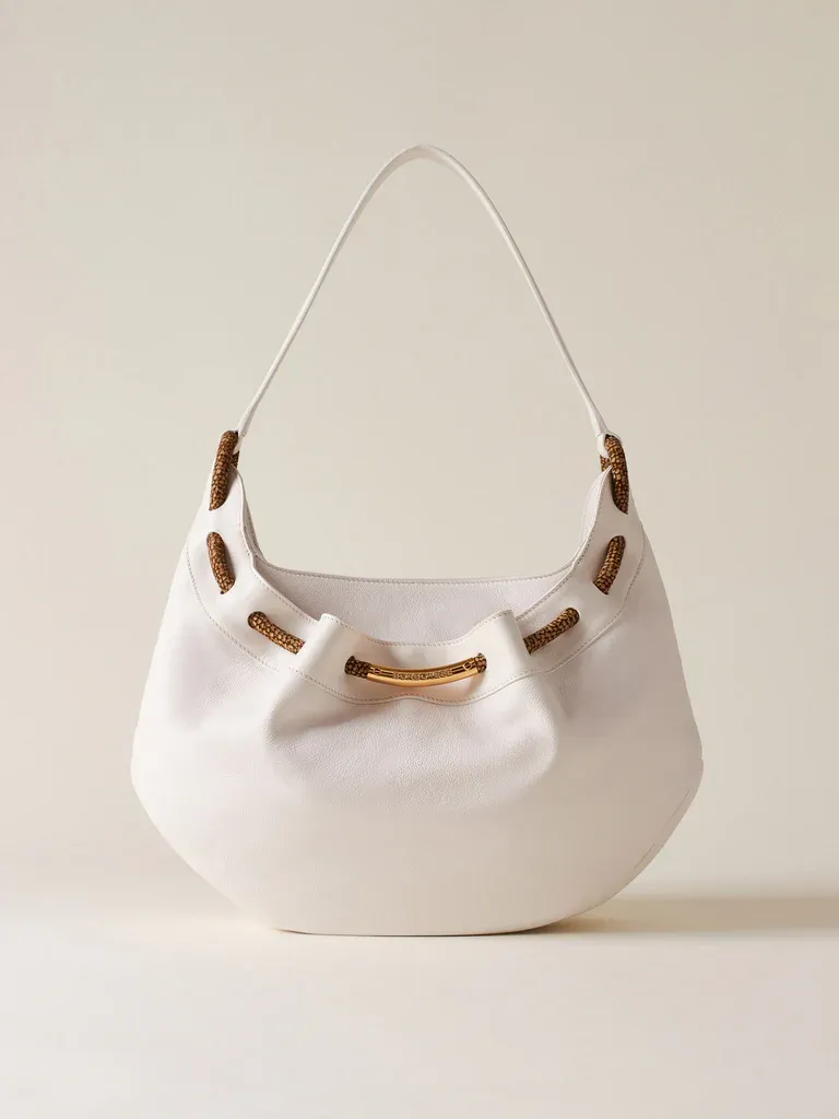 FILO HOBO LARGE - BIANCA