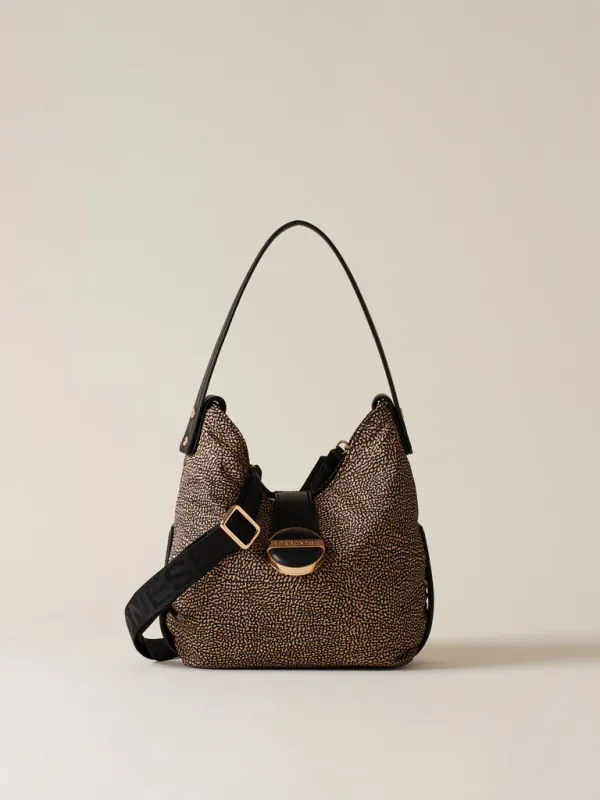 ECLIPSE HOBO SMALL- NATURAL BLACK