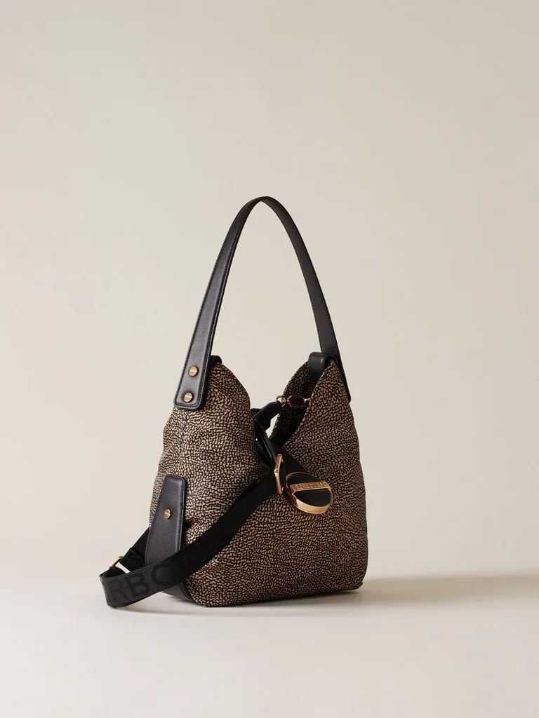 ECLIPSE HOBO SMALL- NATURAL BLACK