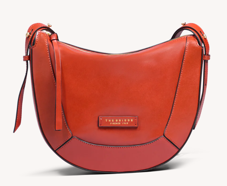 FEDORA BORSA A TRACOLLA- ARANCIO BRUCIATO