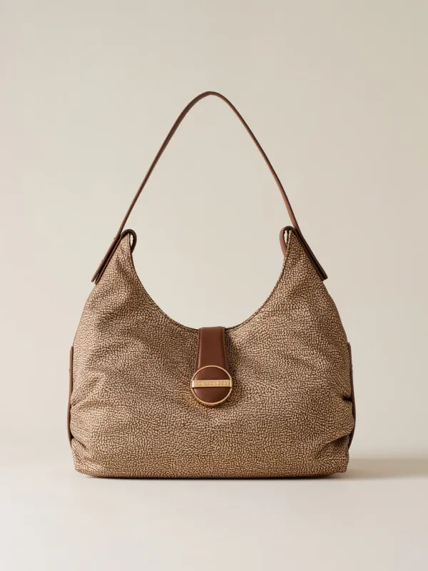 ECLIPSE HOBO MEDIUM - BEIGE/BROWN