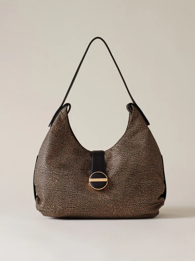 ECLIPSE HOBO MEDIUM - NATURAL BLACK