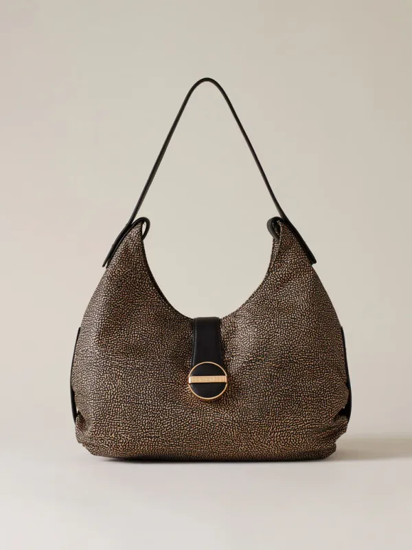 ECLIPSE HOBO MEDIUM - NATURAL BLACK