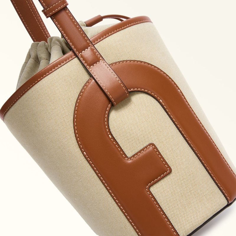 Furla Lido secchiello s - Cognac