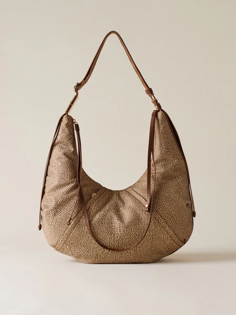 FOLD HOBO MEDIUM - BEIGE-MARRONE