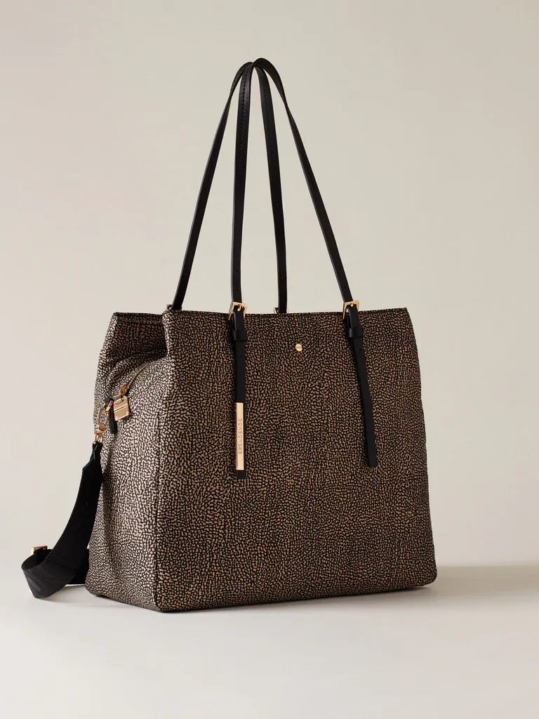 BORSA SHOPPING - NATURAL BLACK