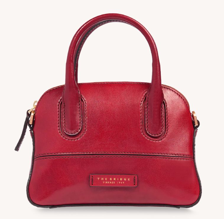 Iolanda borsa a mano -  Rosso Ribes